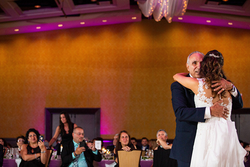 Father Daughter Dance at Greek Wedding