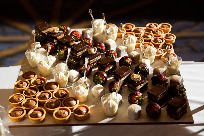 Desserts at Greek Wedding