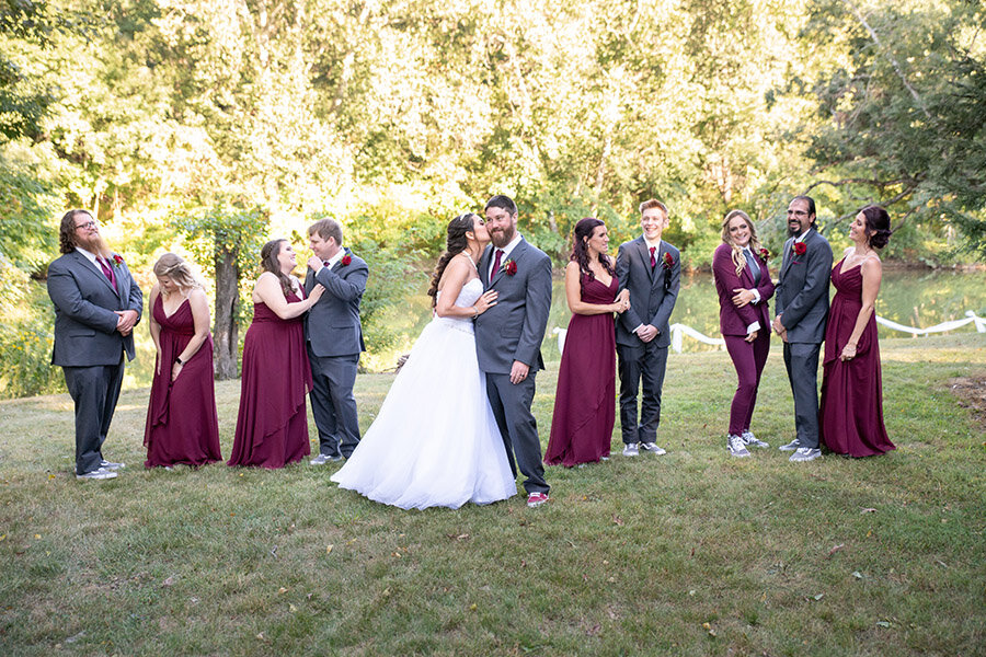 Bridal Party with Groomswoman and Bridesman