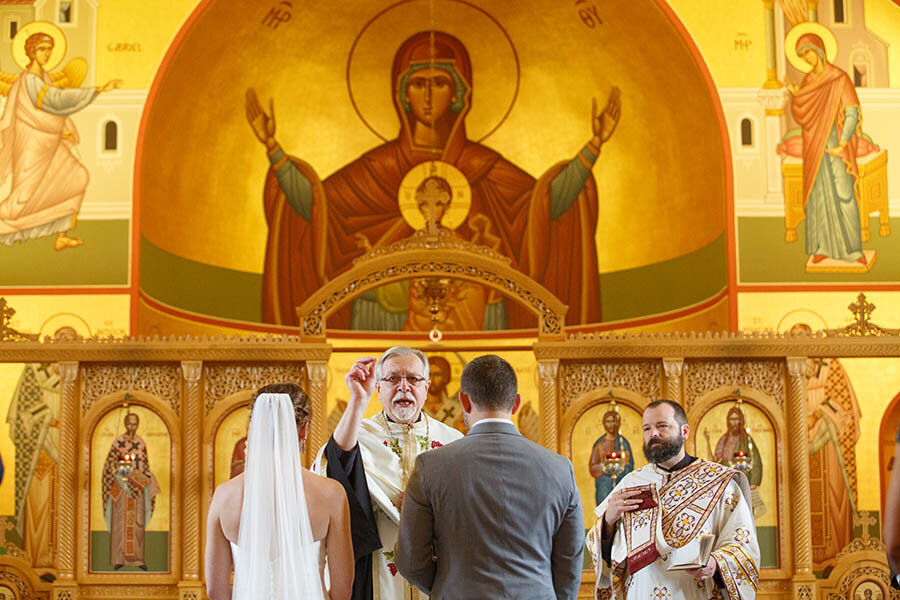 Blessing Rings - Greek Orthodox Wedding