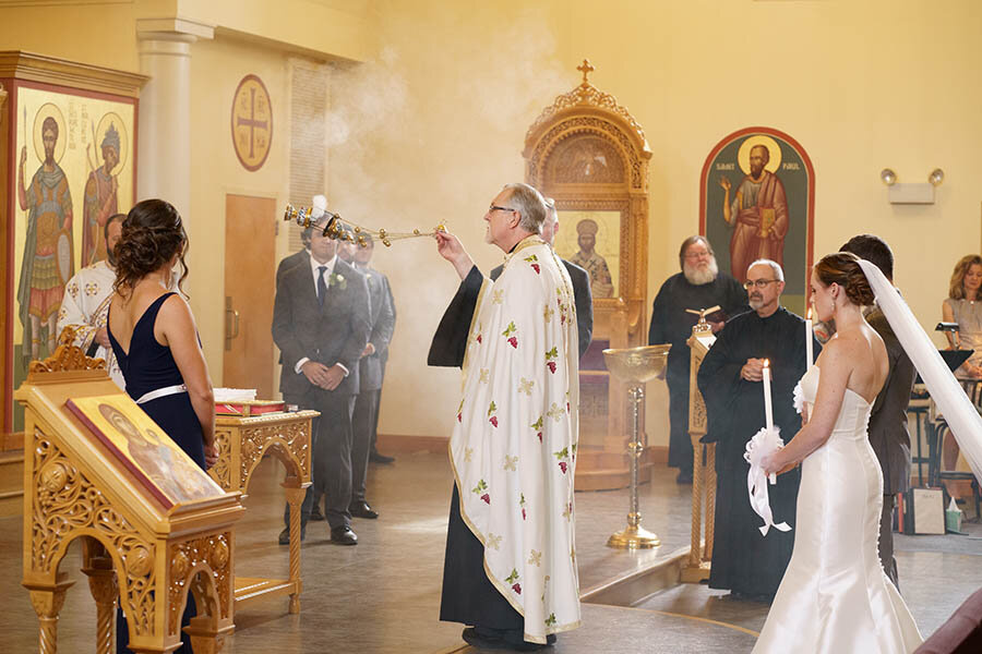 Greek Orthodox Wedding - incense