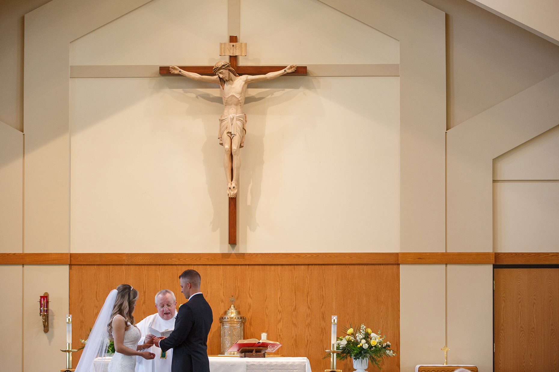 Catholic Church mass wedding