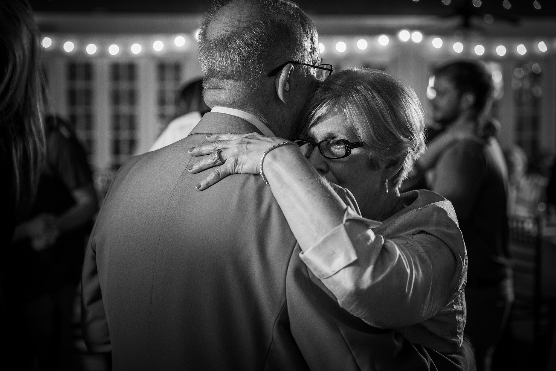 Black and white slow dance Lily Manor Wedding Central Mifflin, PA 