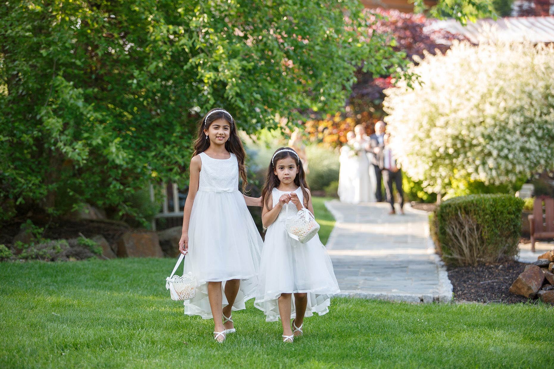 Flower Girls enter during processional