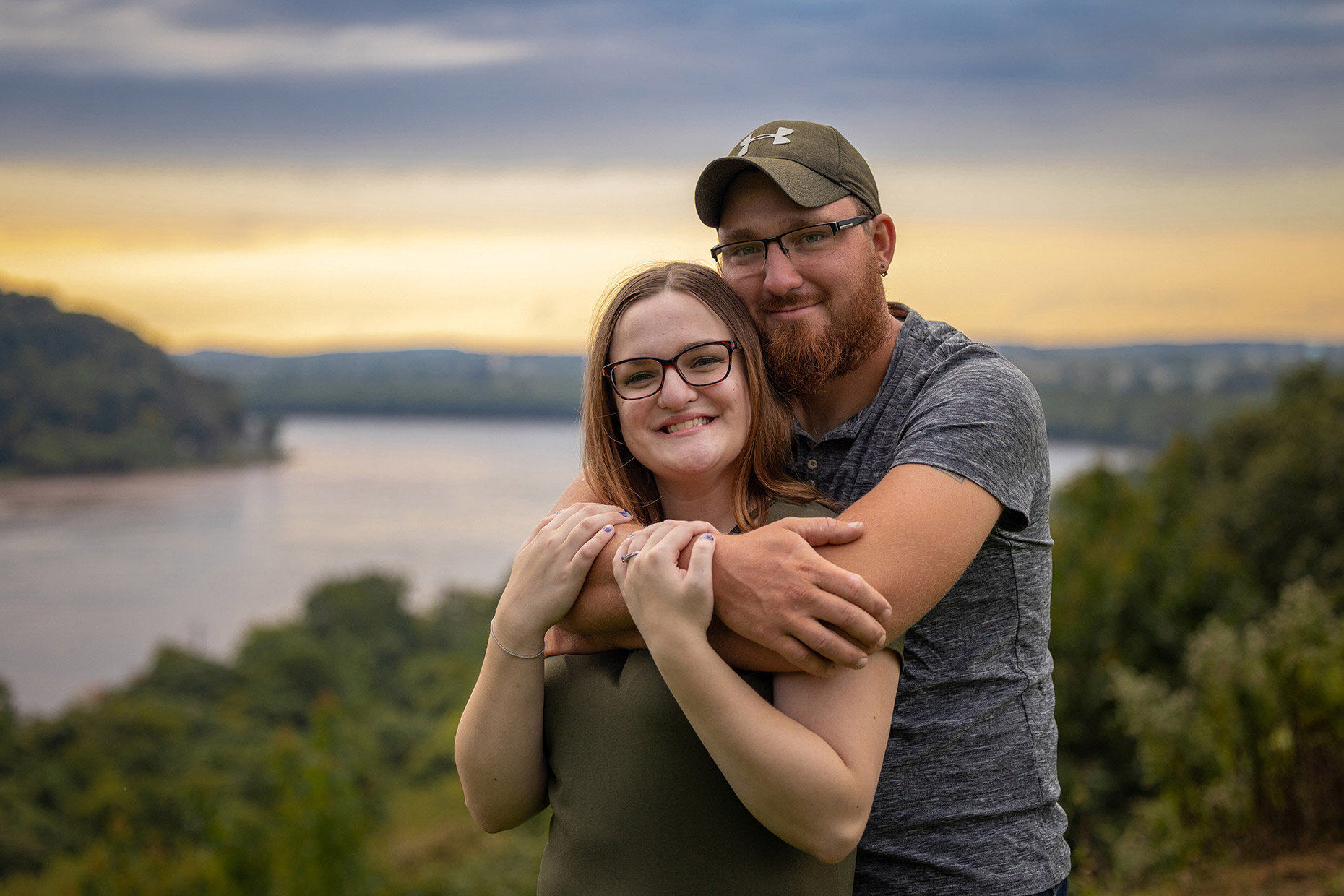 Engagement Photos at the Susquehanna River