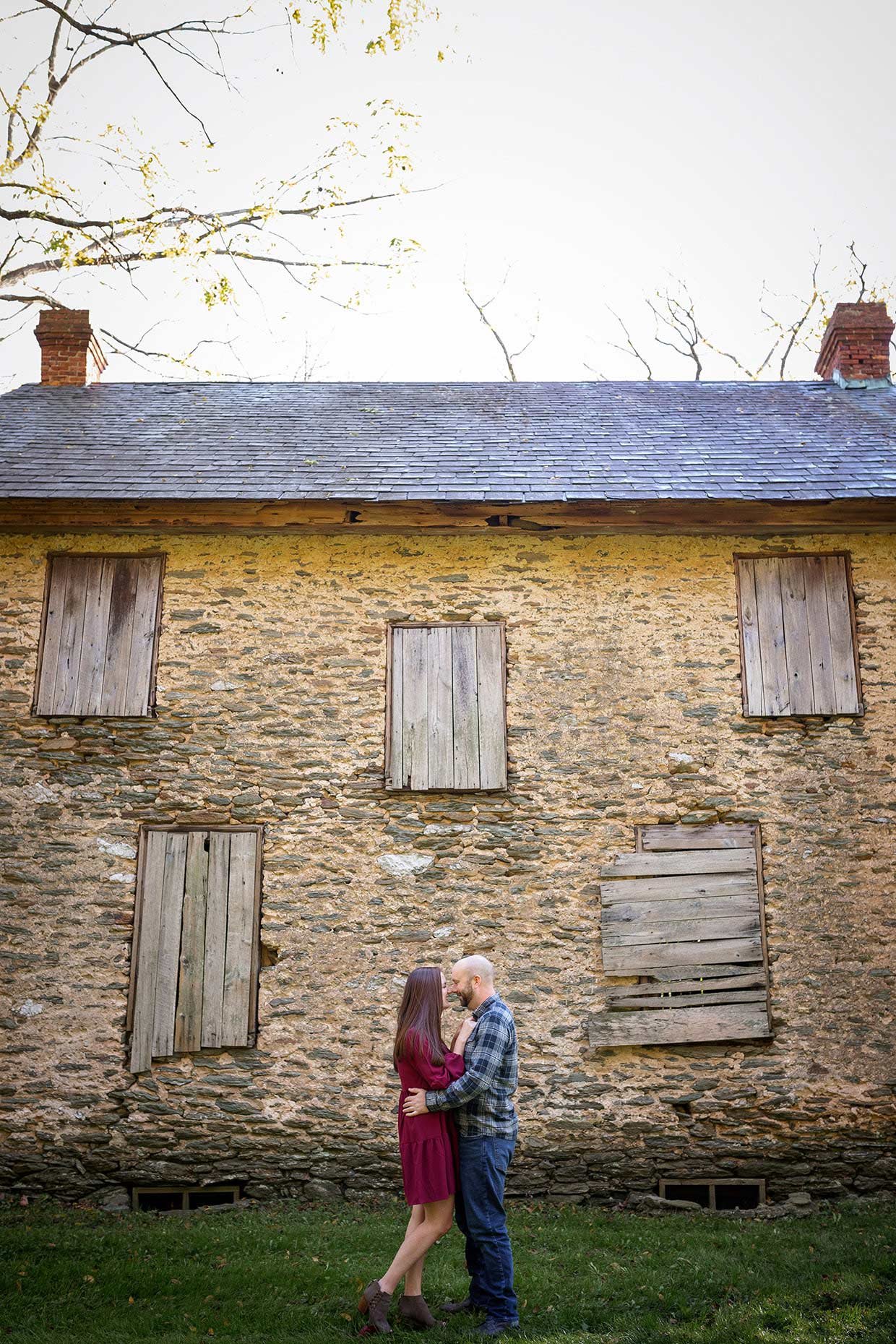 Engagement Session at James B. Long House
