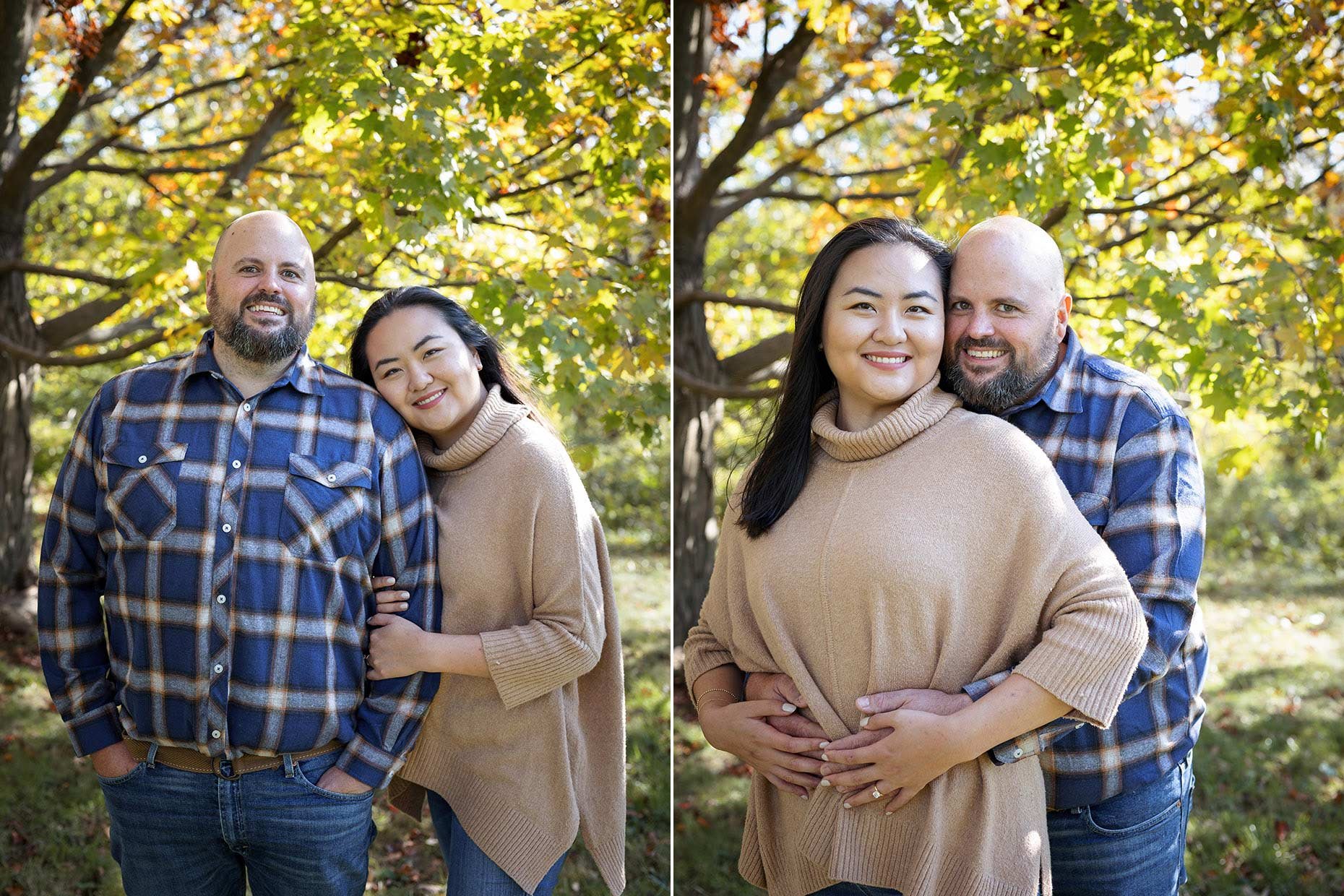 Engagement Photos at Cylburn Arboretum in the Fall