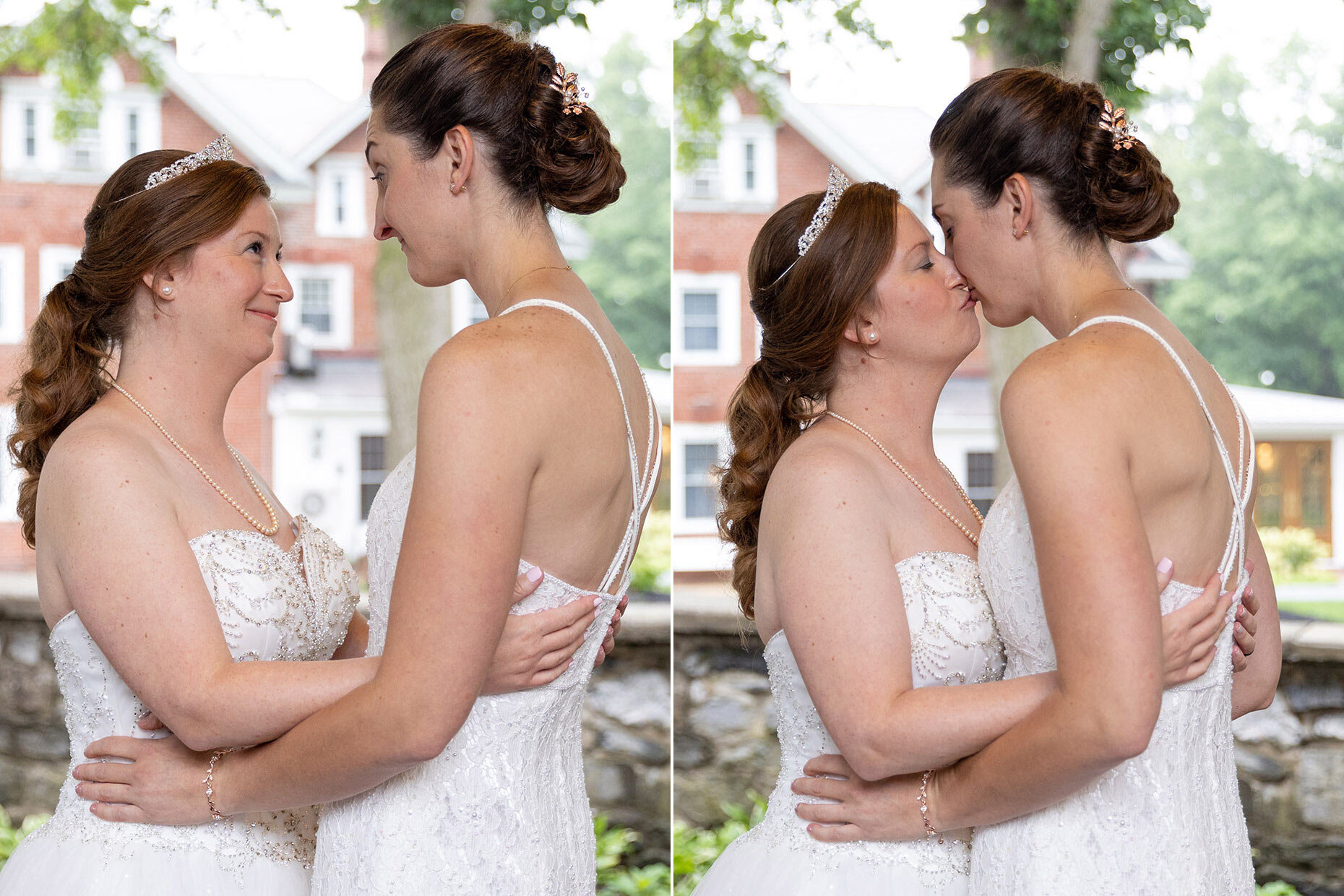 First Look with each other at Cameron Estate Inn